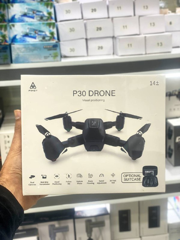 🔸كوادكوپتر DRONE مدل P30
مدت پرواز نزدیک 30min
مسافت 2km
کیفیت تصویر 4k
قيمت💰5500💰
تعداد+10عدد5000